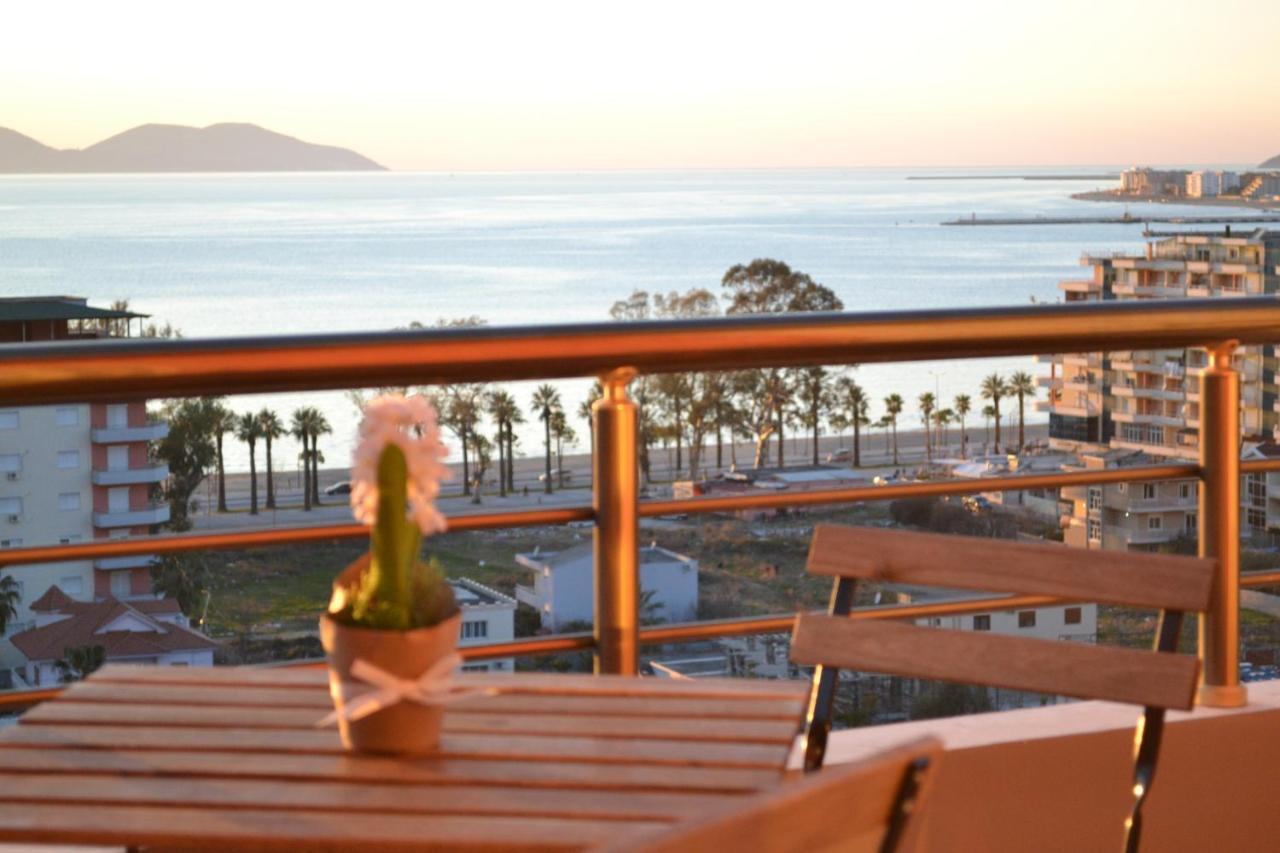 Seaview Penthouse 2 Bedrooms Apartment & Box Garage Vlorë Exterior foto